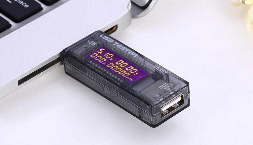 تستر USB و مانیتورینگ شارژ مدل KWS-V21